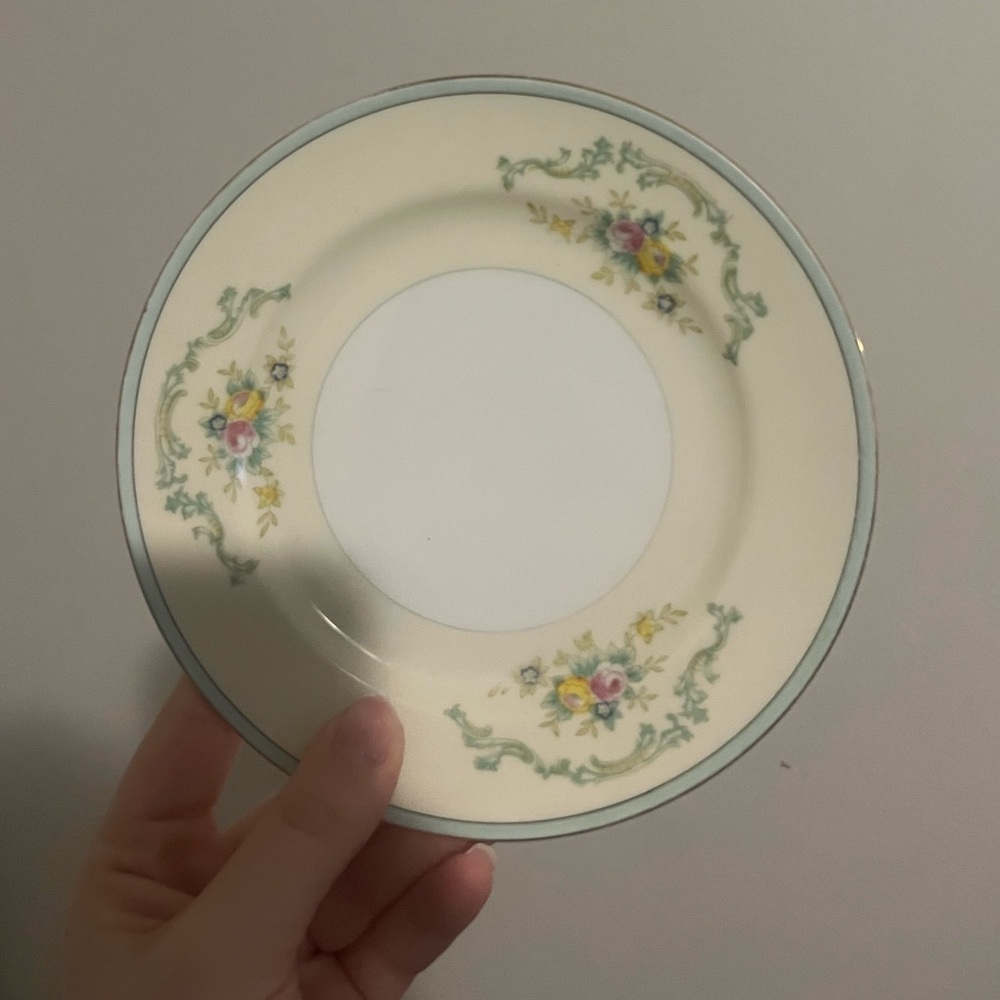 Dessert China Plate